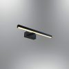 Modern Black Wall Lamp, Metal Body, 40 x 5 x 13 cm | 1 x 8W LED, 3000K, 800 Lm | Stylish Industrial & Scandinavian Design for Home & Hotel