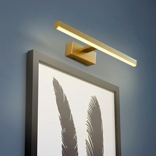 Modern Wall Lamp with Metal Body & Acrylic Cap, Antique Finish, 40 x 5 x 13 cm | 1 x 8W LED, 3000K, 800 Lm | Stylish Lighting for Home & Hotel Decor