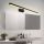 Modern Black Wall Lamp, 80 cm x 5 cm x 13 cm | Metal Body, Acrylic Cap, 1 x 16W LED, 3000K, 1600 Lm | Ideal for Industrial & Scandinavian Decor