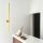 Modern Wall Lamp, Antique Metal Body, 91 x 10 x 6 cm | 1 x 18W LED, 3000K, 1800 Lm | Stylish Scandinavian Design for Glam Home Decor