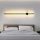 Modern Black Wall Lamp, 121 cm | Metal Body, 1 x 24W LED, 3000K, 2400 Lm | Sleek Scandinavian Design for Contemporary Spaces