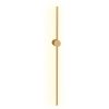 Modern Wall Lamp, Antique Metal Body, 121 x 10 x 6 cm | 1 x 24W LED, 3000K, 2400 Lm | Elegant Scandinavian Design for Glam Home Decor