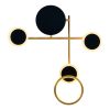 Modern Wall Lamp with Metal Body & Acrylic Cap, 47 cm x 50 cm x 9 cm | 1 x 20W LED, 3000K, 2000 Lm | Stylish Yellow Design for Glam & Scandinavian Decor