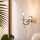 Stylish Wall Lamp with Metal Body, Antiquation Finish, 24 cm Height | E14 Socket (Max 40W), Base Plate 12x12 cm | Ideal for Modern Decor & Ambiance