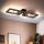 Elegant Metal Chandelier with Wooden Cap, Antiquation & Black Finish, 9 cm Height, 2 x E27 Socket (Max 40W) | Stylish Lighting for Modern Spaces