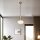 Antique Lacquer Chandelier, Metal Body, Adjustable Height 35-127 cm, Ø19 Glass Cap, E27 Socket (Max 40W) | Elegant Lighting for Home & Office Spaces