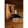 Opviq, 534LUN3838, Nostalgic Wooden Wall Lamp, Black & Brown, 15 x 26 cm, Height: 28 cm | E27 Socket, Max 40W, IP20 | Elegant Country Design for Cozy Spaces