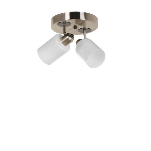 Modern Chandelier with Metal Body & Glass Cap, 20 cm Diameter, 36 cm Length | E27 Socket, A++ Energy Rated, Elegant White Design for Hotels & Homes