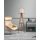 Scandinavian Floor Lamp with Wooden Body & Shelf, 160 cm Height, Brown Color, E27 Socket, On/Off Switch, Stylish & Functional Lighting for Home Decor