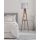 Scandinavian Floor Lamp with Wooden Body & Shelf, 160 cm Height, Brown & Grey, E27 Socket, On/Off Switch, Stylish & Functional Lighting for Home Decor