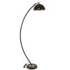 Modern Black Floor Lamp, Adjustable Height 170 cm, Metal Body with Electrostatic Oven Dried Paint, E27 Socket, Scandinavian Design for Home & Office