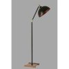 Modern Black Floor Lamp, 165 cm Height, Metal Body with Electrostatic Paint, E27 Socket Max 40W, Stylish Industrial & Scandinavian Design for Home