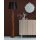 Industrial Rustic Floor Lamp, Wooden Body, 165 cm Height, Black & Walnut, E27 Socket, 40W Max, Stylish Lighting for Home & Office Spaces