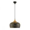 Elegant Marble White Chandelier, Adjustable Height 33-133 cm, Metal Body, Ø30 cm, E27 Socket Max 40W, Stylish Lighting for Modern Spaces