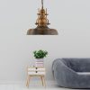 Vintage Metal Chandelier, Adjustable Height 38-138 cm, Ø33 cm, E27 Socket, Max 40W, Elegant Design for Home & Dining Spaces, IP20 Rated
