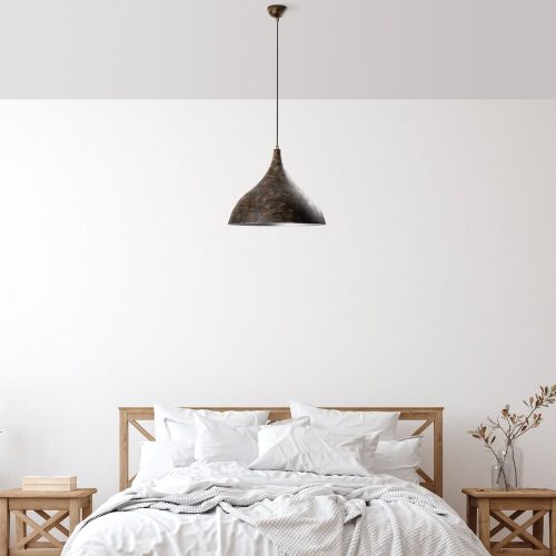 Opviq, 795LMG1202, Elegant adjustable chandelier, antique finish, Ø41 cm, height 42-133 cm | Metal housing, E27 socket, 90 cm cable | Perfect for modern living spaces