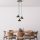 Elegant Antiquation Chandelier, Metal Body, 45 cm Diameter, Adjustable Height 75-108 cm, 3 x E27 Socket, Perfect for Modern Spaces, Bulb Not Included
