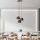 Elegant Adjustable Chandelier, Antiquation Finish, 45 cm Diameter | Metal Body, 3 x E27 Socket, Height 75-110 cm | Perfect for Dining & Living Spaces