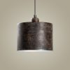 Elegant Adjustable Chandelier, Antiquation Finish, 45 cm Diameter | Metal Body, 3 x E27 Socket, Height 75-110 cm | Perfect for Dining & Living Spaces