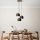 Elegant Adjustable Chandelier, Antiquation Finish, 45 cm Diameter | Metal Body, 3 x E27 Socket, Height 45-114 cm | Perfect for Modern Living Spaces