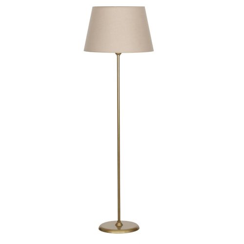 Elegant Cream Floor Lamp, Metal Body, 160 cm Height, 40 cm Diameter | E27 Socket, Max 40W | Stylish Lighting for Modern Home Decor, Easy Setup