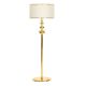 Elegant Floor Lamp with Metal Body, Cream & Gold, 160 cm Height, 40 cm Diameter | E27 Socket, 40W Max, IP20 | Perfect for Modern Living Spaces, Easy Setup