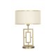 Elegant Metal Lamp Shade, 40 cm Diameter, 160 cm Height | Matte Gold & Cream | E27 Socket, Max 40W | Includes Setup Instructions | Stylish Home Decor