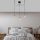 Modern Copper Chandelier, 96 x 96 cm, Height Adjustable, 3 x E27 Max 40W | Stylish Metal Body, IP20 | Perfect for Contemporary Living Spaces