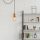 Elegant Black Chandelier, Metal Body, 49 cm Diameter, 100 cm Height | Adjustable Height, E27 Socket, IP20 | Perfect for Glamorous Home Décor