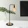 Elegant Metal Table Lamp, Black & Gold, 52 cm Height, 17 cm Diameter | E27 Socket, Max 40W | Stylish Glam Design for Modern Home Decor
