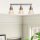Elegant Scandinavian Chandelier, Metal Body & Wooden Base, 62 cm Diameter, 22 cm Height | 3 x E27 Socket, Silver Finish | Stylish Lighting for Modern Spaces