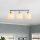 Elegant Scandinavian Chandelier, Silver Finish, 68 cm Diameter | MDF Body, Glass Cap, 3 x E27 Max 40W | Stylish Lighting for Modern Spaces