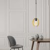 Elegant Gold & Black Chandelier, Adjustable Height 113 cm, Metal Body, 20 cm Cap, E27 Max 40W, IP20 | Perfect for Glamorous Home Décor & Lighting