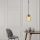 Elegant Gold & Black Chandelier, Adjustable Height 113 cm, Metal Body, 20 cm Cap, E27 Max 40W, IP20 | Perfect for Glamorous Home Décor & Lighting