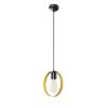 Elegant Gold & Black Chandelier, Adjustable Height 113 cm, Metal Body, 20 cm Cap, E27 Max 40W, IP20 | Perfect for Glamorous Home Décor & Lighting
