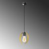 Elegant Gold & Black Chandelier, Adjustable Height 113 cm, Metal Body, 20 cm Cap, E27 Max 40W, IP20 | Perfect for Glamorous Home Décor & Lighting