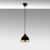 Elegant Black Chandelier, Adjustable Height 25-112 cm, Metal Body, Ø17 cm Shade, E27 Socket, Perfect for Modern Living Spaces | Stylish & Functional Lighting