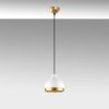 Elegant White Chandelier, Adjustable Height 25-112 cm, Metal Body, Ø17 cm Shade, E27 Socket, 40W Max, Perfect for Modern Home Décor & Lighting