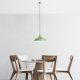 Elegant Mint Chandelier, Adjustable Height 27-116 cm, Metal Body Ø35 cm, 1 x E27 Socket, Perfect for Modern Spaces, Stylish & Functional Design