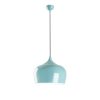 Opviq, 892OPV1987, Turquoise Metal Chandelier, Adjustable Height 36-125 cm, Ø28 cm Shade, E27 Socket, Stylish Lighting for Modern Spaces, IP20 Rated, Bulb Not Included
