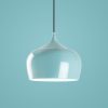 Opviq, 892OPV1987, Turquoise Metal Chandelier, Adjustable Height 36-125 cm, Ø28 cm Shade, E27 Socket, Stylish Lighting for Modern Spaces, IP20 Rated, Bulb Not Included