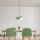 Elegant Mint Chandelier, Adjustable Height 25-112 cm, Metal Body, Ø10 Base Plate, 1 x E27 Socket (Max 40W) | Perfect for Modern Home Decor