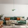 Elegant Mint Chandelier, Adjustable Height 25-112 cm, Metal Body, Ø10 Base Plate, 1 x E27 Socket (Max 40W) | Perfect for Modern Home Decor