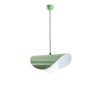 Elegant Mint Chandelier, Adjustable Height 25-112 cm, Metal Body, Ø10 Base Plate, 1 x E27 Socket (Max 40W) | Perfect for Modern Home Decor