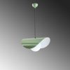 Elegant Mint Chandelier, Adjustable Height 25-112 cm, Metal Body, Ø10 Base Plate, 1 x E27 Socket (Max 40W) | Perfect for Modern Home Decor