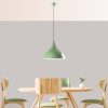 Elegant Mint Chandelier, Adjustable Height 42-133 cm, Metal Body Ø41 h:35 cm, 1 x E27 Socket, Perfect for Modern Home Décor | Stylish & Functional Lighting