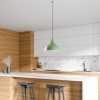 Elegant Mint Chandelier, Adjustable Height 42-133 cm, Metal Body Ø41 h:35 cm, 1 x E27 Socket, Perfect for Modern Home Décor | Stylish & Functional Lighting