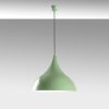 Elegant Mint Chandelier, Adjustable Height 42-133 cm, Metal Body Ø41 h:35 cm, 1 x E27 Socket, Perfect for Modern Home Décor | Stylish & Functional Lighting