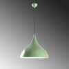 Elegant Mint Chandelier, Adjustable Height 42-133 cm, Metal Body Ø41 h:35 cm, 1 x E27 Socket, Perfect for Modern Home Décor | Stylish & Functional Lighting
