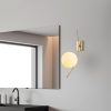 Elegant Gold Wall Lamp, Metal Body, 15 x 25 x 44 cm | E27 Socket, Max 40W, Non-Adjustable Height | Stylish Lighting for Modern Interiors